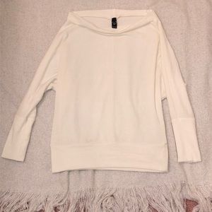 Windsor off-the-shoulder sweater